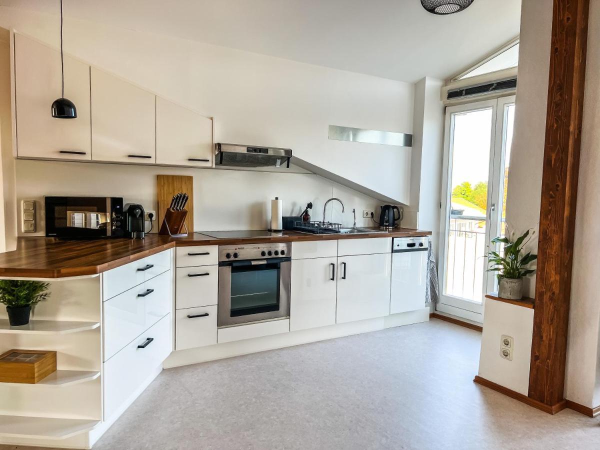 Loft-Wohnung Im Herzen Von Prien - 100M2 - Smarttv Exterior photo
